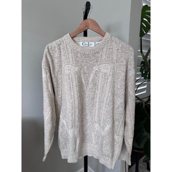 Vintage 90s Cypress Links Mens Golf Crewneck Sweater - Picture 1 of 3